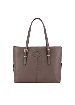 Torebka U.S. Polo Assn. BIUXT8467WVP Beżowy ze sklepu eobuwie.pl w kategorii Torby Shopper bag - zdjęcie 183903211