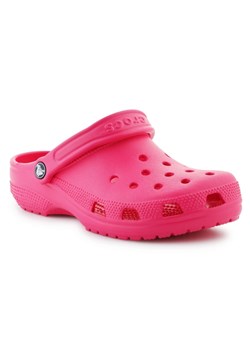 Klapki Crocs Classic 10001-6ZQ różowe ze sklepu ButyModne.pl w kategorii Klapki damskie - zdjęcie 183903684