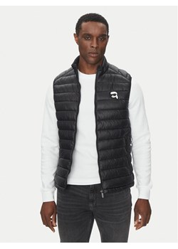 KARL LAGERFELD Kamizelka 505711 500590 Czarny Regular Fit ze sklepu MODIVO w kategorii Kamizelki męskie - zdjęcie 183904194