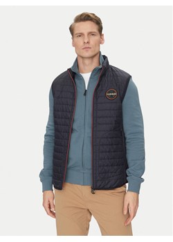 Napapijri Kamizelka Amiata NP0A4ICR Granatowy Regular Fit ze sklepu MODIVO w kategorii Kamizelki męskie - zdjęcie 183904253