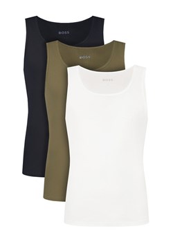 BOSS Komplet 3 tank topów 50542132 Kolorowy Regular Fit ze sklepu MODIVO w kategorii T-shirty męskie - zdjęcie 183904260