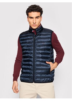 Tommy Hilfiger Kamizelka Core Circular MW0MW18762 Granatowy Regular Fit ze sklepu MODIVO w kategorii Kamizelki męskie - zdjęcie 183904354