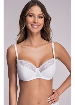 Ava biustonosz półusztywniany semi-soft biały 2110 Maxi, Kolor biały, Rozmiar 100E, Ava ze sklepu Intymna w kategorii Biustonosze - zdjęcie 183905992