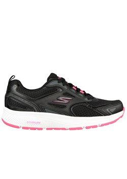 Buty damskie Skechers Go Run Consistent 128075BKPK - czarne ze sklepu streetstyle24.pl w kategorii Buty sportowe damskie - zdjęcie 183906050