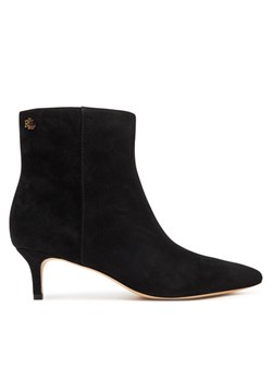 Botki LAUREN RALPH LAUREN 802967779001 Czarny ze sklepu eobuwie.pl w kategorii Botki - zdjęcie 183906233
