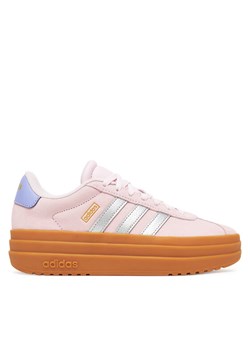 Sneakersy adidas VL Court Bold Shoes Kids JQ4556 Różowy ze sklepu eobuwie.pl w kategorii Buty sportowe damskie - zdjęcie 183906270