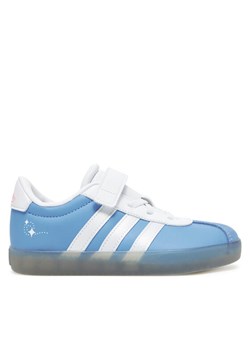 Sneakersy adidas VL Court 3.0 JR4901 Błękitny ze sklepu eobuwie.pl w kategorii Buty sportowe dziecięce - zdjęcie 183906294