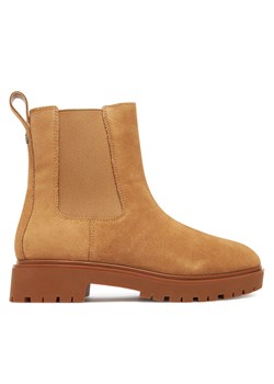Sztyblety LAUREN RALPH LAUREN 802974477001 Brązowy ze sklepu eobuwie.pl w kategorii Botki - zdjęcie 183906363