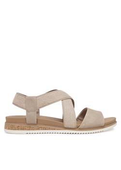 Sandały Skechers BOBS Desert Kiss Low 114705/TPE Beżowy ze sklepu eobuwie.pl w kategorii Sandały damskie - zdjęcie 183906374
