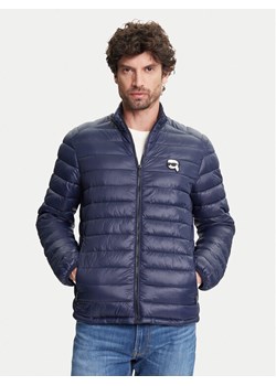KARL LAGERFELD Kurtka puchowa 505710 551590 Granatowy Regular Fit ze sklepu MODIVO w kategorii Kurtki męskie - zdjęcie 183907552