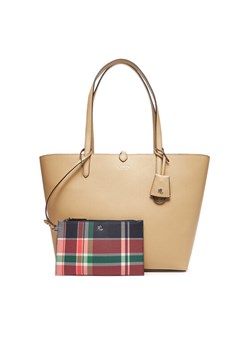 LAUREN RALPH LAUREN Torebka 431795329071 Beżowy ze sklepu MODIVO w kategorii Torebki damskie - zdjęcie 183907553