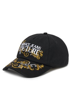 Versace Jeans Couture Czapka z daszkiem 78VAZK17 Czarny ze sklepu MODIVO w kategorii Czapki z daszkiem damskie - zdjęcie 183907561