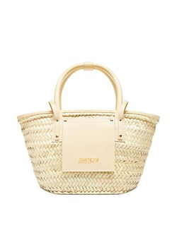 JACQUEMUS Torebka Le Petit Panier Soli 23E223BA0443060 Beżowy ze sklepu MODIVO w kategorii Torby letnie - zdjęcie 183907591