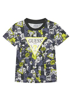 Guess T-Shirt N5YI04 K8HM4 Szary Regular Fit ze sklepu MODIVO w kategorii T-shirty chłopięce - zdjęcie 183907694
