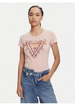 Guess T-Shirt W5YI08 J1314 Pomarańczowy Regular Fit - id: 0000305237040 - marki Guess - 183907710 Guess T-Shirt W5YI08 J1314 Pomarańczowy Regular Fit ze sklepu MODIVO w kategorii Bluzki damskie - zdjęcie 183907710