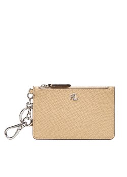 LAUREN RALPH LAUREN Etui na karty kredytowe 432966789009 Beżowy ze sklepu MODIVO w kategorii Etui - zdjęcie 183907711