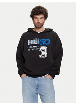 HUGO Bluza Nesidi 50544196 Czarny Loose Fit ze sklepu MODIVO w kategorii Bluzy męskie - zdjęcie 183907730