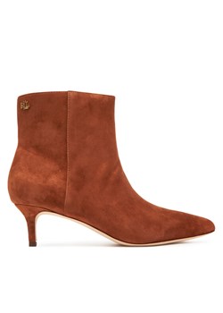 LAUREN RALPH LAUREN Botki 802967779002 Brązowy ze sklepu MODIVO w kategorii Botki - zdjęcie 183907740