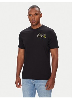 Calvin Klein Jeans T-Shirt LV04RC844G Czarny Regular Fit ze sklepu MODIVO w kategorii T-shirty męskie - zdjęcie 183907741