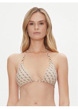 Guess Góra od bikini E5GJ36 KCRL2 Beżowy ze sklepu MODIVO w kategorii Stroje kąpielowe - zdjęcie 183907744