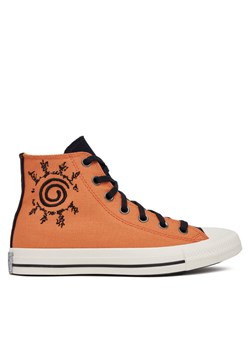 Converse Trampki Naruto Chuck Taylor All Star A14836C Pomarańczowy ze sklepu MODIVO w kategorii Trampki damskie - zdjęcie 183907771