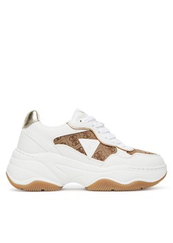Guess Sneakersy FLTHP4 FAL12 Biały ze sklepu MODIVO w kategorii Buty sportowe damskie - zdjęcie 183907772