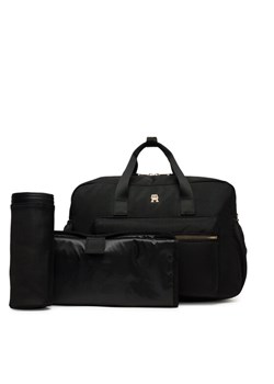 Tommy Hilfiger Torba Th Essential Changing Bag AU0AU01997 Czarny ze sklepu MODIVO w kategorii Torby podróżne - zdjęcie 183907811