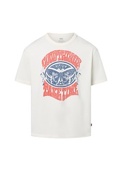 Levi's Koszulka męska Mężczyźni Bawełna piaskowy nadruk ze sklepu vangraaf w kategorii T-shirty męskie - zdjęcie 183909482