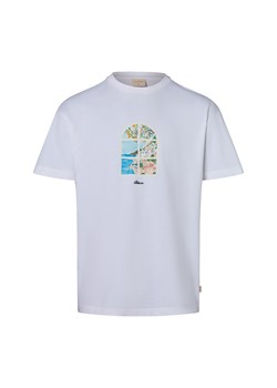 BLKVIS Koszulka męska Mężczyźni Bawełna biały jednolity ze sklepu vangraaf w kategorii T-shirty męskie - zdjęcie 183909523