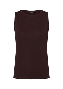 Someday Top damski - Kleanne Kobiety Bawełna czekoladowy jednolity - id: 786756-0001-00360 - marki Someday. - 183909541 Someday Top damski - Kleanne Kobiety Bawełna czekoladowy jednolity ze sklepu vangraaf w kategorii Bluzki damskie - zdjęcie 183909541