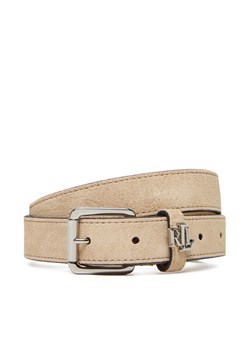 LAUREN RALPH LAUREN Pasek Damski 412978433001 Beżowy ze sklepu MODIVO w kategorii Paski damskie - zdjęcie 183910583