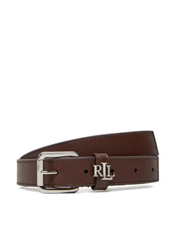 LAUREN RALPH LAUREN Pasek Damski 412968763007 Brązowy ze sklepu MODIVO w kategorii Paski damskie - zdjęcie 183910644