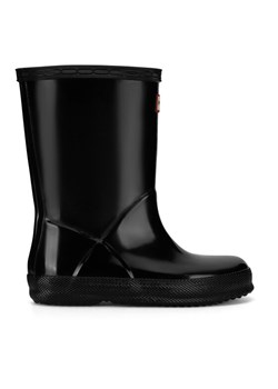 Hunter Kalosze KFT5094RGL-BLK Czarny ze sklepu MODIVO w kategorii Kalosze dziecięce - zdjęcie 183910681