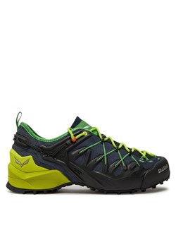 Salewa Trekkingi Ms Wildfire Edge 61346-3840 Granatowy ze sklepu MODIVO w kategorii Buty trekkingowe męskie - zdjęcie 183910742