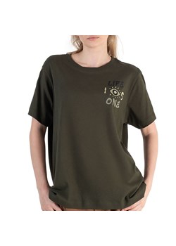 Koszulka Champion Crewneck 117497-GS508 - zielona ze sklepu streetstyle24.pl w kategorii Bluzki damskie - zdjęcie 183912801