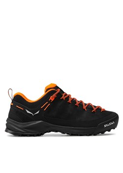 Trekkingi Salewa Ms Wildfire Leather 61395 0938 Czarny ze sklepu eobuwie.pl w kategorii Buty trekkingowe męskie - zdjęcie 183913430