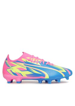 Buty do piłki nożnej Puma Ultra Match Energy Luminous Fg/Ag 107543 01 Różowy ze sklepu eobuwie.pl w kategorii Buty sportowe męskie - zdjęcie 183913514