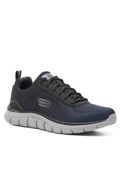 Sneakersy Skechers TRACK RIPKENT 232399 NVBK Granatowy ze sklepu eobuwie.pl w kategorii Buty sportowe męskie - zdjęcie 183913563