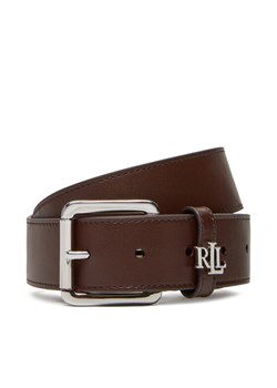 Pasek Damski LAUREN RALPH LAUREN 412968765007 Brązowy ze sklepu eobuwie.pl w kategorii Paski damskie - zdjęcie 183913610
