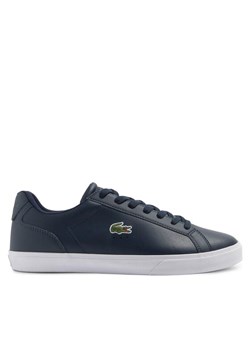 Sneakersy Lacoste Lerond Pro Bl 23 1 Cma Granatowy ze sklepu eobuwie.pl w kategorii Trampki męskie - zdjęcie 183913624