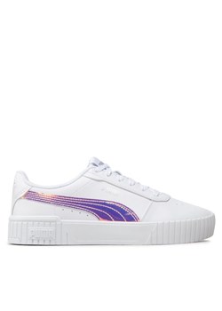 Sneakersy Puma Carina 2.0 Holo Jr 387985 01 Biały ze sklepu eobuwie.pl w kategorii Buty sportowe damskie - zdjęcie 183913641