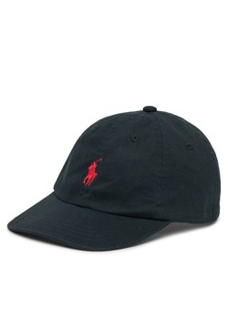 Czapka z daszkiem Polo Ralph Lauren 322552489005 Czarny ze sklepu eobuwie.pl w kategorii Czapki dziecięce - zdjęcie 183913653