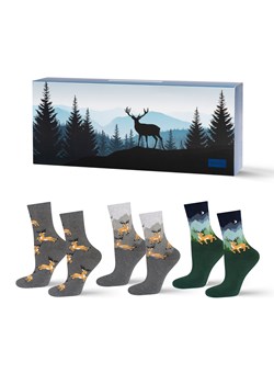 Skarpetki Jelenie 3-pak ze sklepu Sklep SOXO w kategorii Skarpetki damskie - zdjęcie 183915470