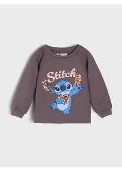 Sinsay - Bluza z ozdobnymi cekinami Stitch - szary ze sklepu Sinsay w kategorii Bluzy chłopięce - zdjęcie 183916374