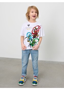 Sinsay - Koszulka Ninjago - biały ze sklepu Sinsay w kategorii T-shirty chłopięce - zdjęcie 183916393