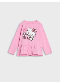Sinsay - Koszulka z długimi rękawami Hello Kitty - begonia ze sklepu Sinsay w kategorii Kaftaniki i bluzki - zdjęcie 183916432