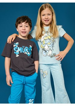 Sinsay - Koszulka Smerfy - niebieski ze sklepu Sinsay w kategorii T-shirty chłopięce - zdjęcie 183916470