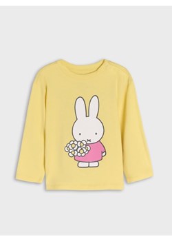 Sinsay - Koszulka z długimi rękawami Miffy - żółty ze sklepu Sinsay w kategorii Kaftaniki i bluzki - zdjęcie 183916481