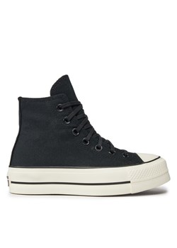 Trampki Converse Chuck Taylor All Star Lift Hill A05142C Czarny ze sklepu eobuwie.pl w kategorii Trampki damskie - zdjęcie 183916883