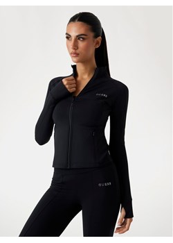Guess Bluza V5RP17 KCD02 Czarny Regular Fit ze sklepu MODIVO w kategorii Bluzy damskie - zdjęcie 183917284